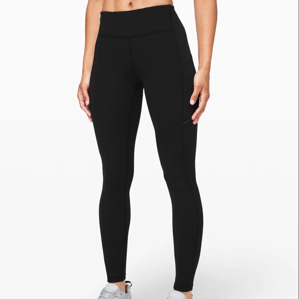 Lululemon Black Speed up running Leggings